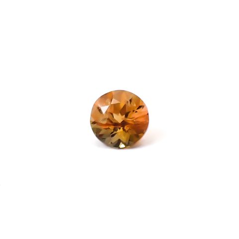 ゴールデンアイオライト(宝石名コーディエライト)マダガスカル産 識別済 0.28ct / 4.3x4.3mm前後 [260532195]
