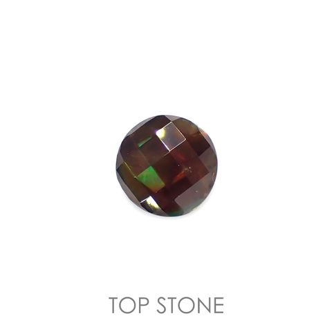 レインボーガーネット 日本・奈良県天川村産 1.92ct[220515983]7.4x7.3mm前後