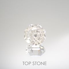 ◇オクタゴンカット◇フローライトインクォーツ マダガスカル産 5.88ct[220515710]11x10.9mm前後