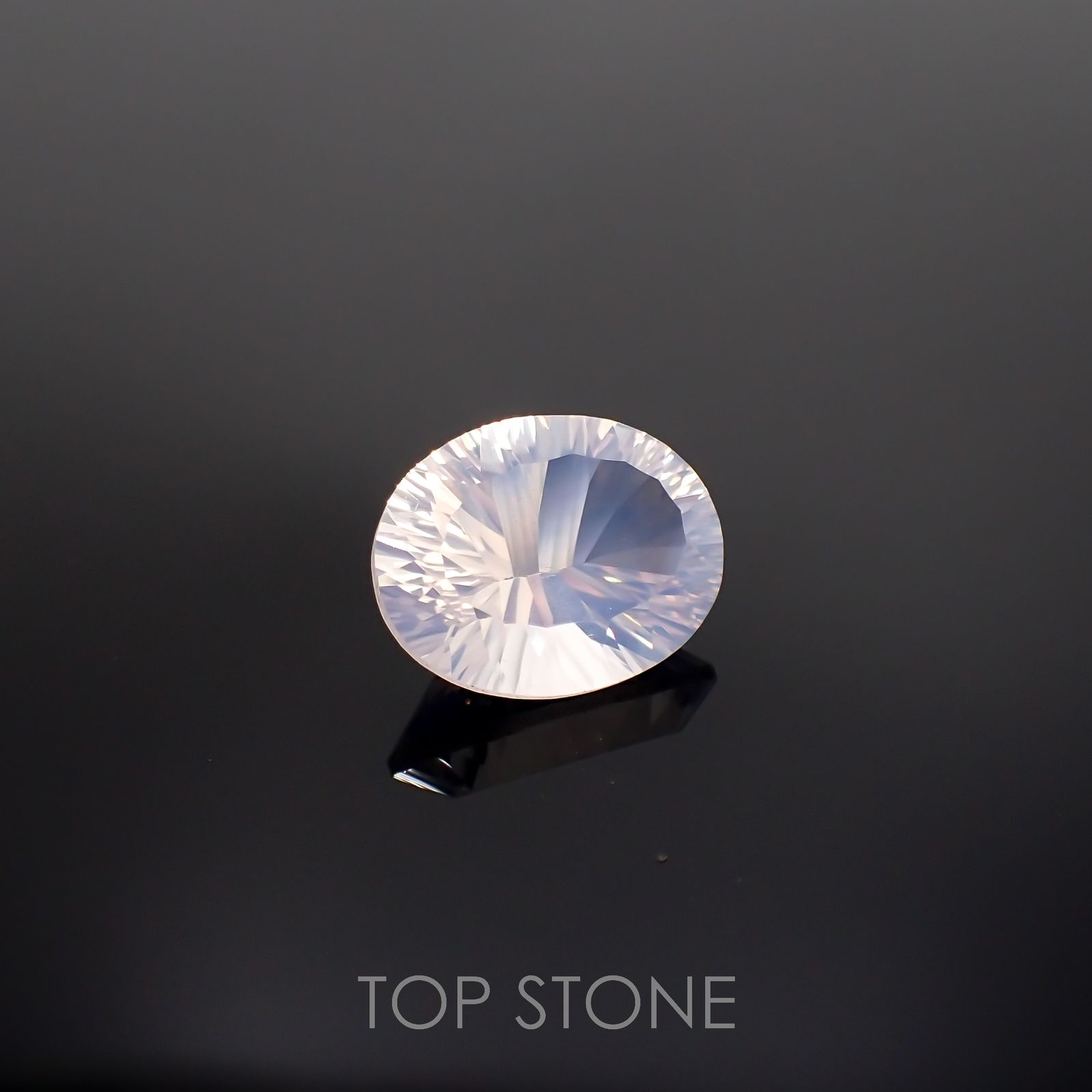 ◇コンケーブカット◇スコロライト ブラジル産 7.00ct[221018634]14.7x11.6mm前後