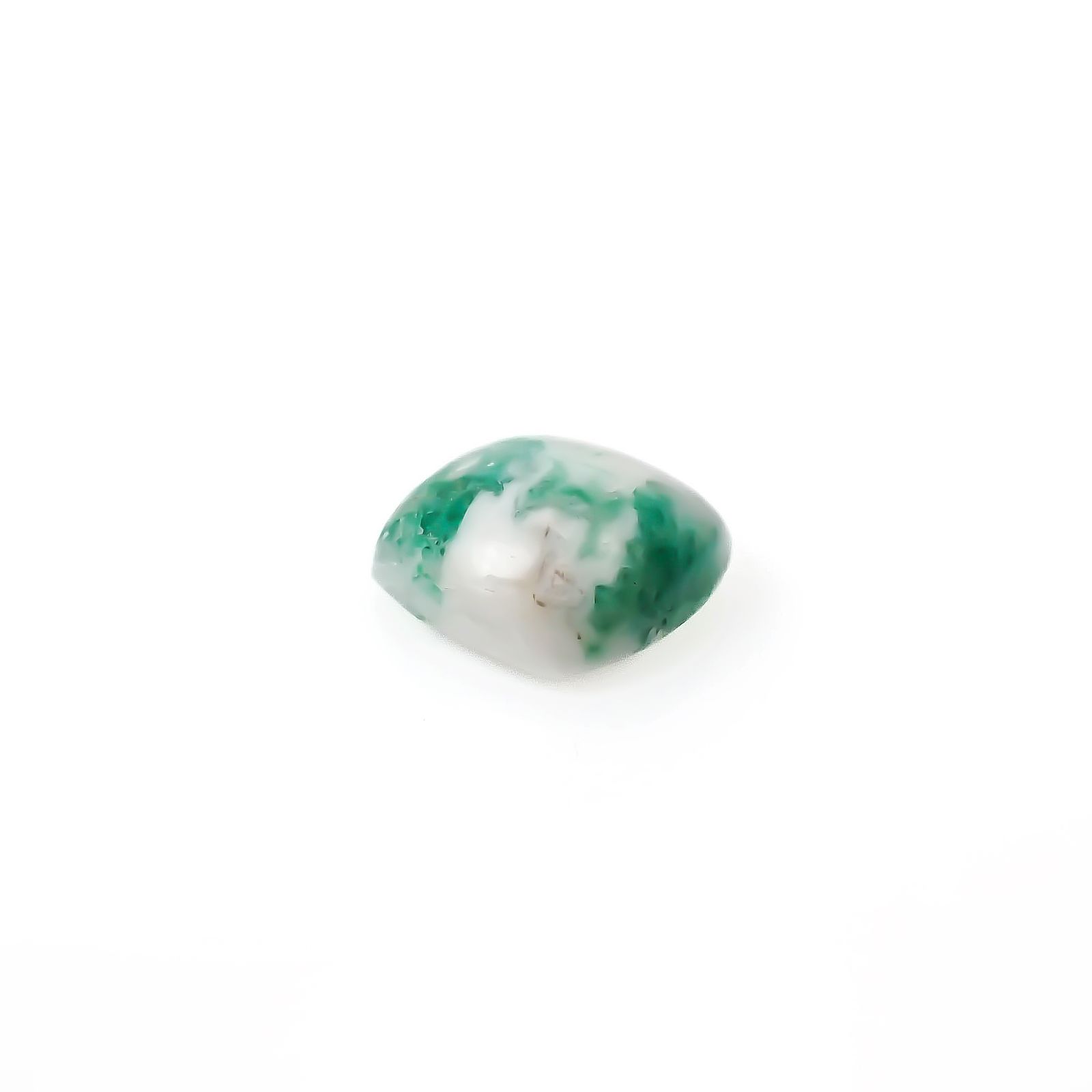 マトリックスエメラルド(エメラルドインクォーツ/フェルドスパー) ブラジル産 2.41ct[240326493]8.4x7.9mm前後