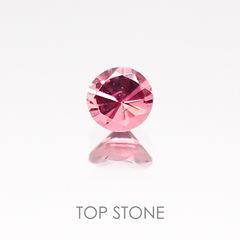 ホットピンクスピネル タンザニア産 ルース 0.12ct[20117674]3×3mm前後
