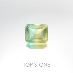 バイカラーフローライト ブラジル産 ルース 5.46ct[20106380]10.9×9mm前後