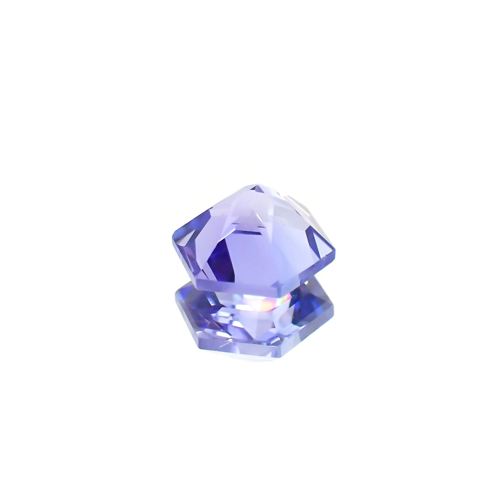 ◇ヘキサゴンカット◇タンザナイトSA(宝石名タンザナイト) タンザニア産 0.35ct 識別済[210610996]4.2×4.2mm前後