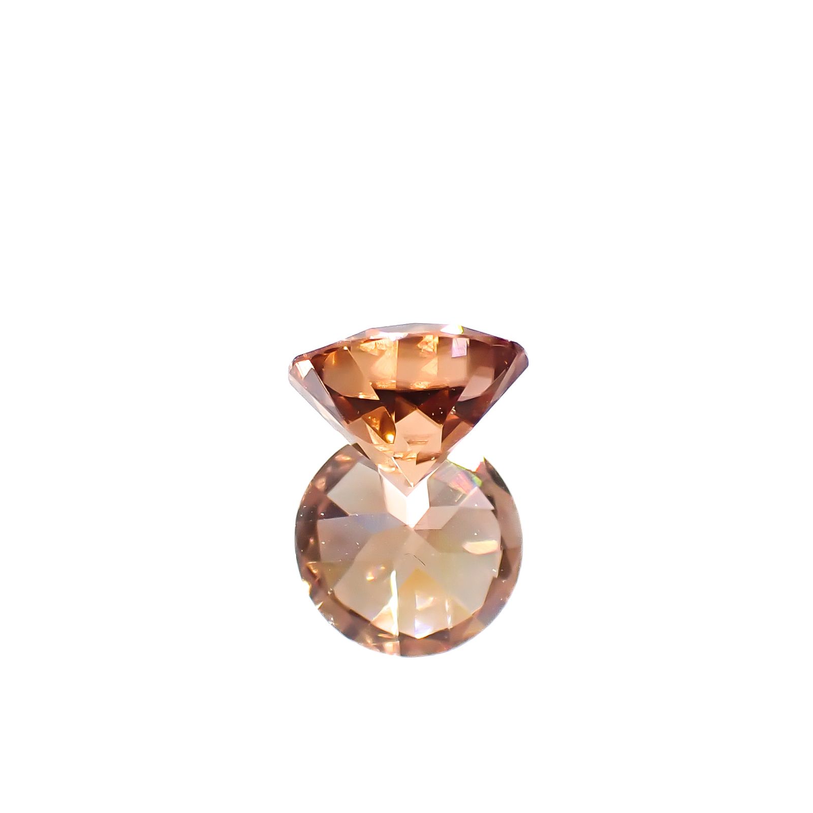 オレンジジルコン スリランカ/カンボジア産 1.82ct[240628114]7.1x7mm前後