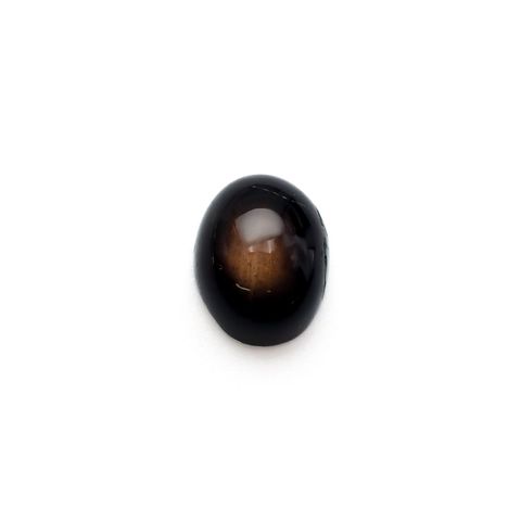 ゴールドシーンアンデシン(宝石名アンデシン)インド産 2.86ct 識別済[250918096]9.9x7.8mm前後