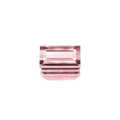 ピンクトルマリン(宝石名ピンク・トルマリン) ルワンダ産 1.178ct ソ付(彩珠)[250711593]8.1×4.5mm前後