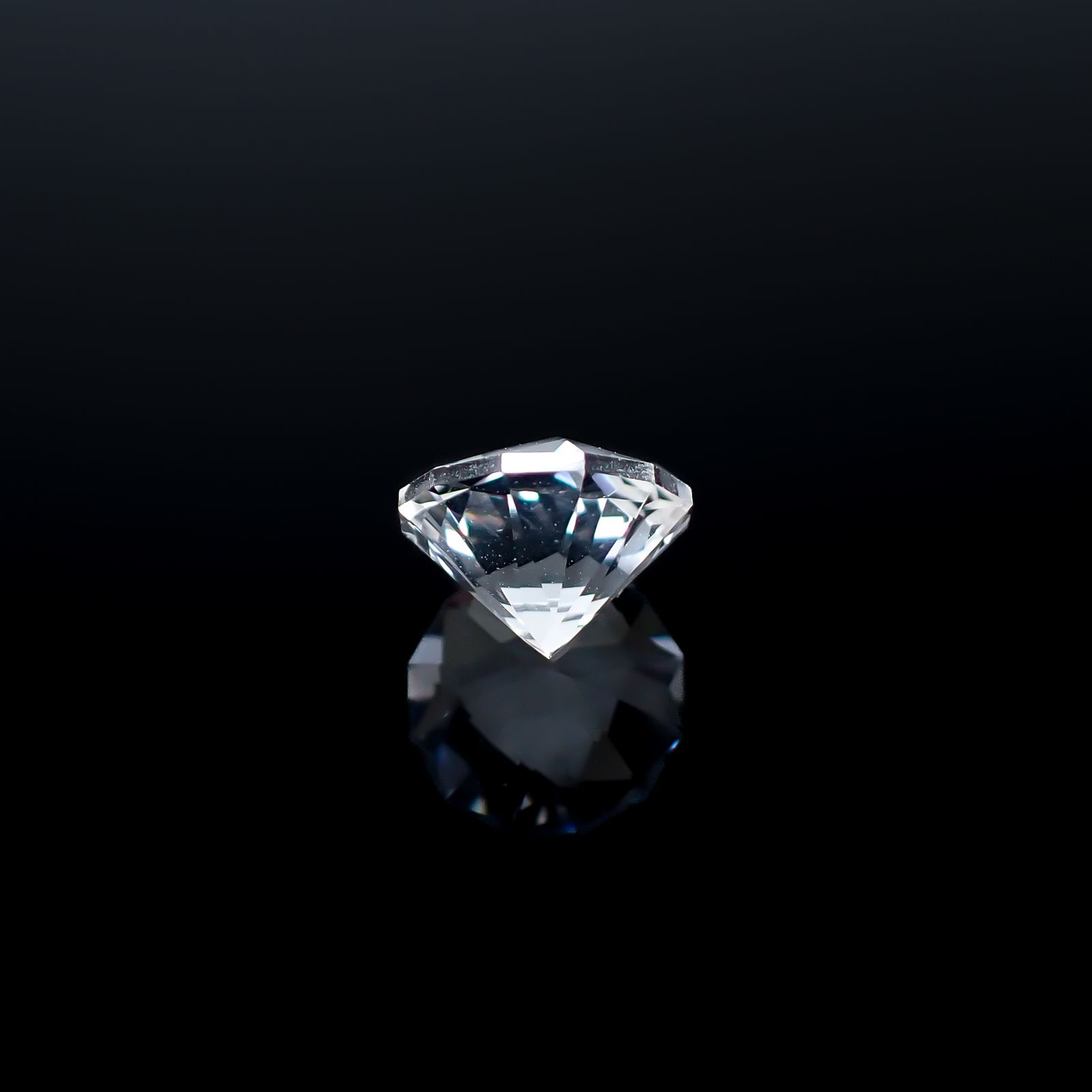 ◇カスタムカット◇ハーキマーダイヤモンド アメリカ・ニューヨーク州産 2.12ct / 8.7x8.5mm前後 [260632481]