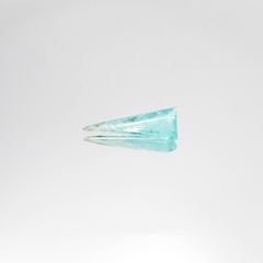 パライバトルマリン(宝石名トルマリン/別名パライバ・トルマリン) モザンビーク産 0.45ct 識別済[20084584]11.6×4.1mm前後