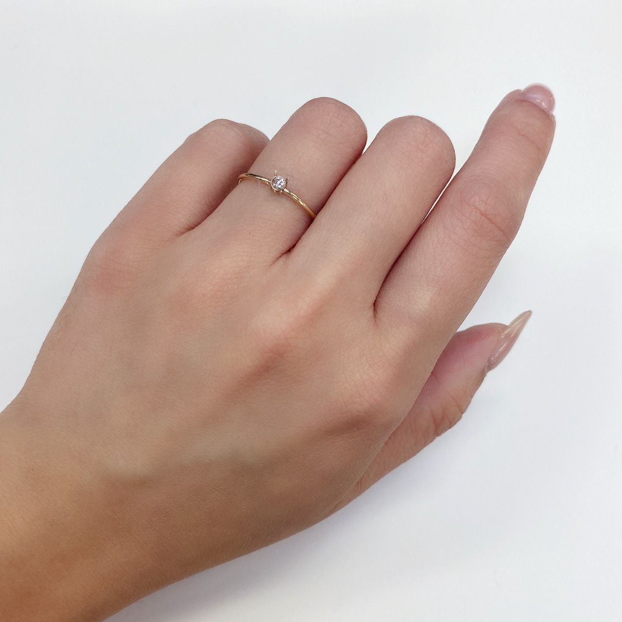 ピンクダイヤモンド VS-2 / LIGHT BROWN PINK ソーティング付 ルース 0.057ct[210611083]2.4×2.4mm前後