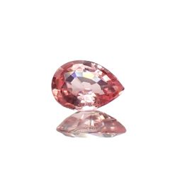 パパラチャサファイア非加熱(宝石名サファイア/別名パパラチャ・サファイア)スリランカ産 0.16ct GIA鑑付[221219221]4.13x2.93mm前後