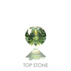 デマントイドガーネット(宝石名デマントイド・ガーネット)ロシア産 0.14ct 識別済[220616525]3.1x3.1mm前後