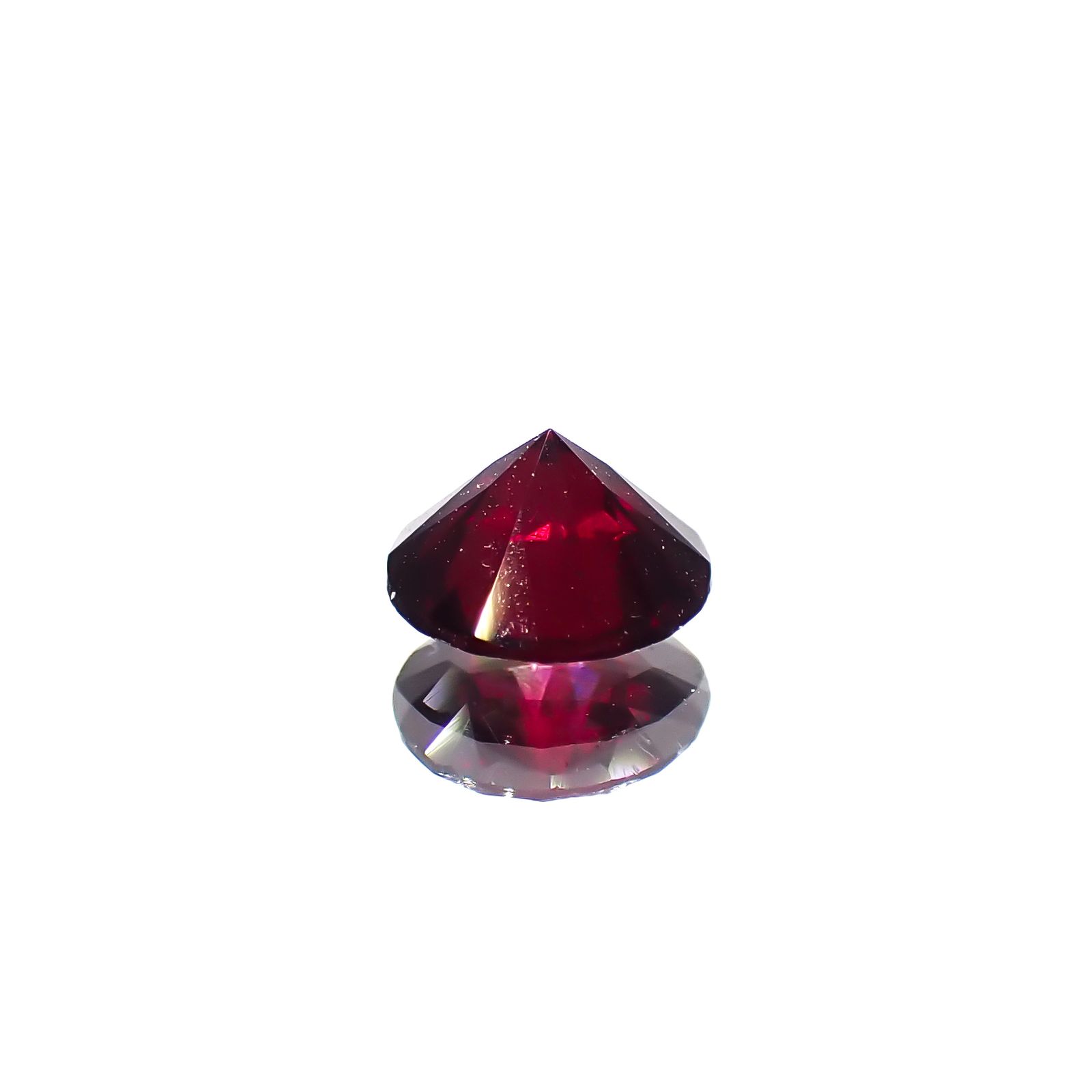 アントヒルガーネット(クロムパイロープガーネット) アメリカ・アリゾナ州産 0.53ct[240527823]5.1x5.1mm前後