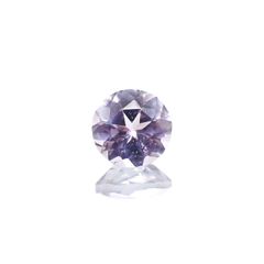 ラベンダーゾイサイト(宝石名ゾイサイト)タンザニア産 識別済 0.34ct / 4.3x4.3mm前後 [230622412]