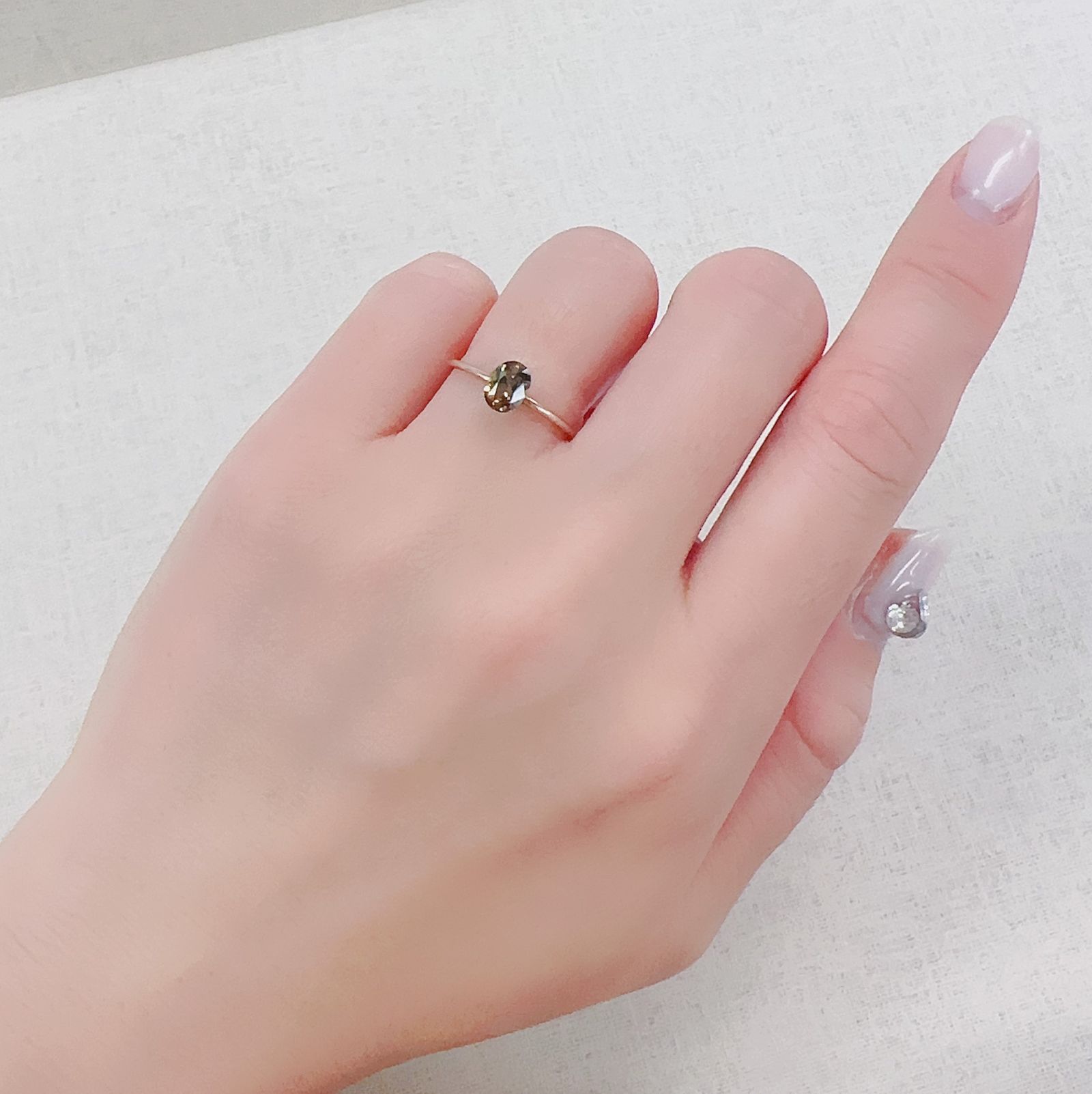 バイカラーアンダリュサイト スリランカ/マダガスカル産 0.56ct[230421597]6x4.6mm前後