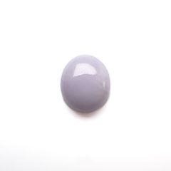 ラベンダー翡翠 ビルマ産 9.22ct[221219374]14.2x12.1mm前後