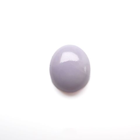 ラベンダー翡翠 ビルマ産 9.22ct[221219374]14.2x12.1mm前後