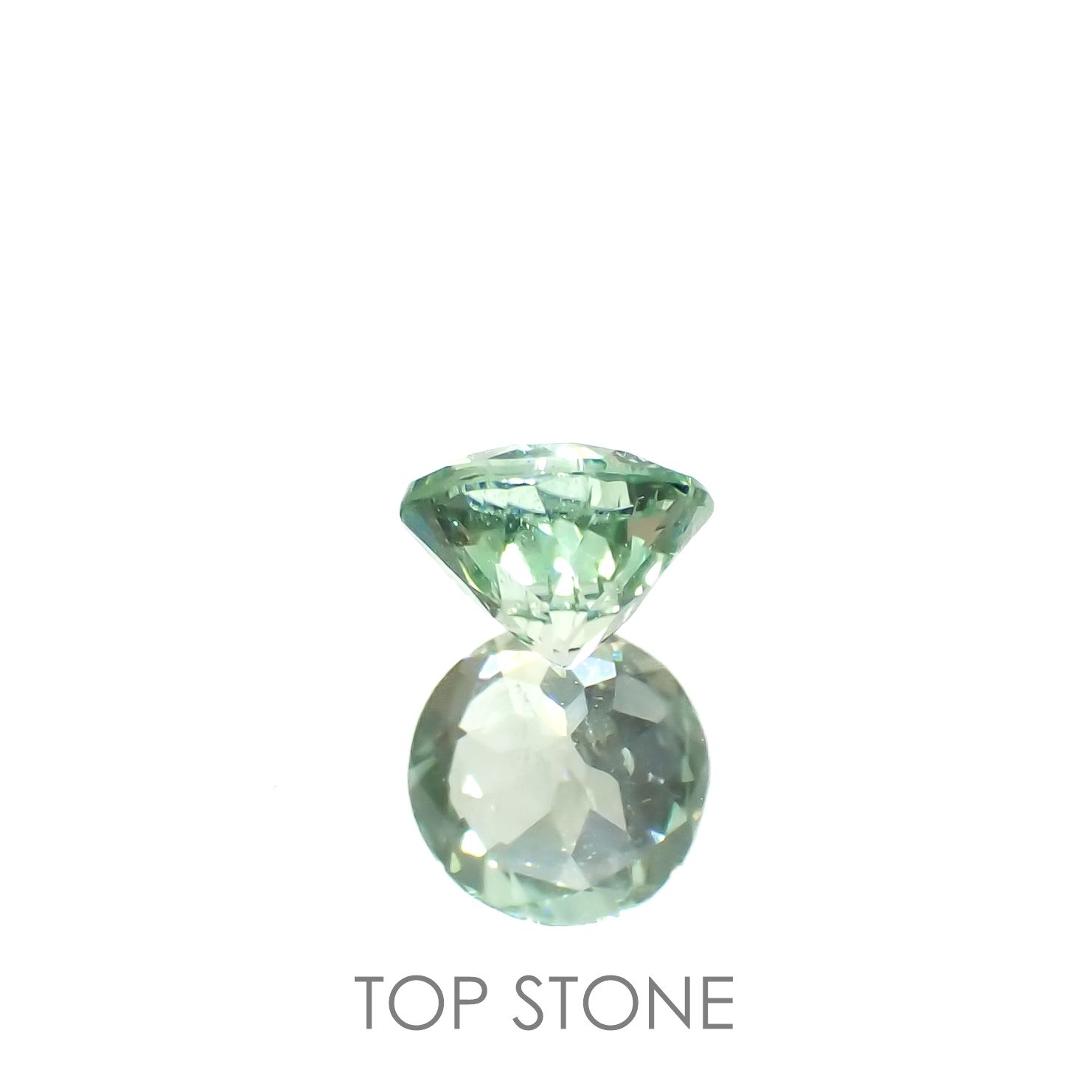 バナジウムコーネルピン(宝石名コーネルピン)タンザニア・タンガ州産 0.36ct 識別済[230320931]4.4x4.3mm前後