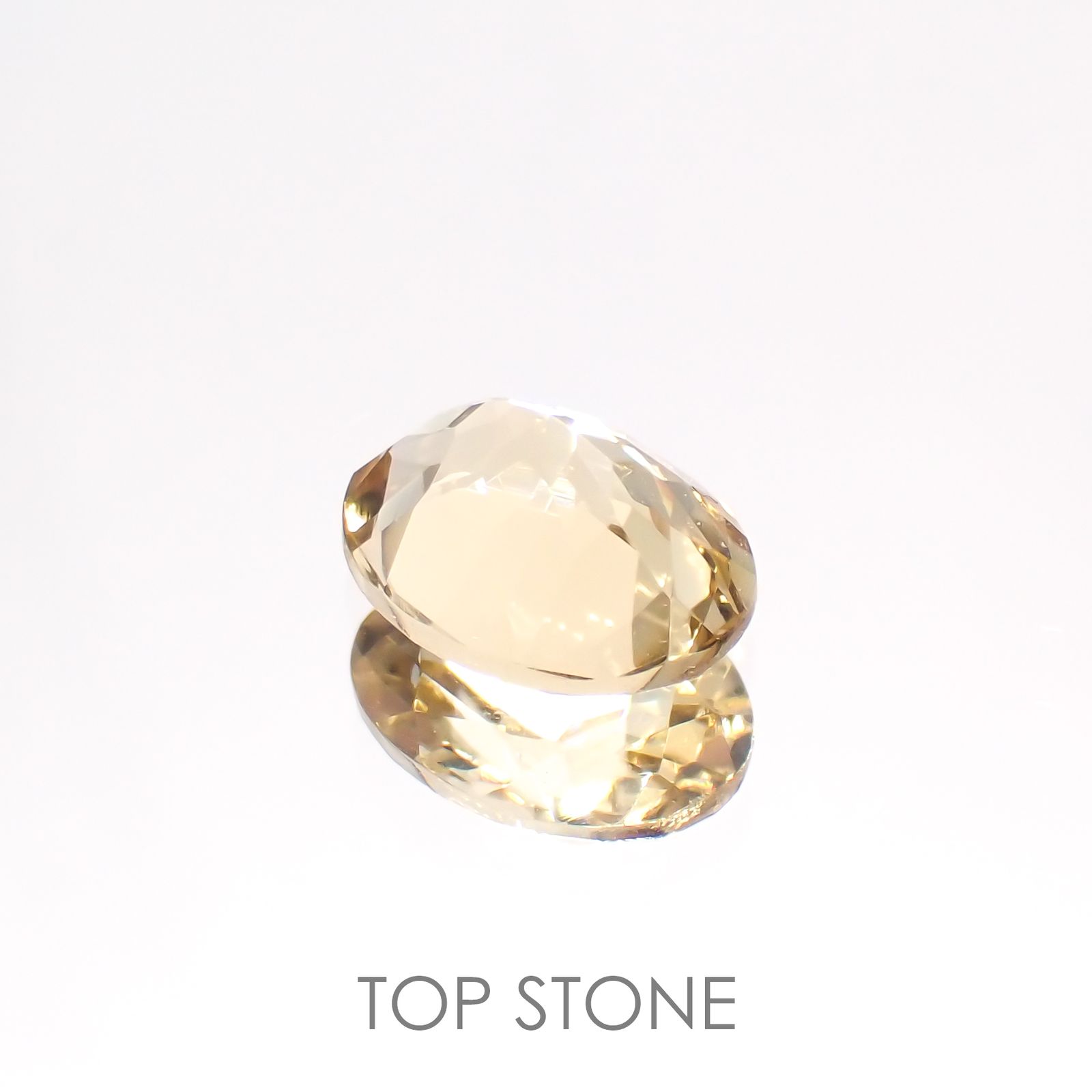 イエローベリル(宝石名イエロー・ベリル)ブラジル産 1.15ct 識別済[211113656]8x6.1mm前後