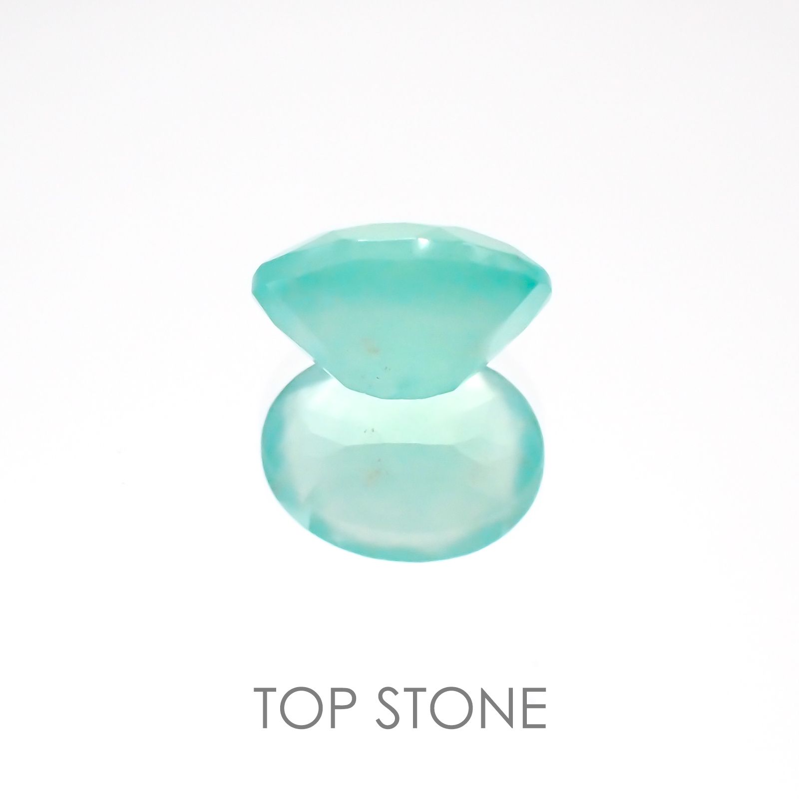 アクアプレーズ 南アフリカ産 ルース 1.19ct[20118309]8.1×6.3mm前後