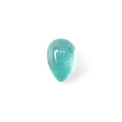 パライバトルマリン(宝石名トルマリン/別名パライバ・トルマリン)ブラジル・キントス鉱山産 0.629ct ソ付(宝貴協)[221018756]7x4.6mm前後