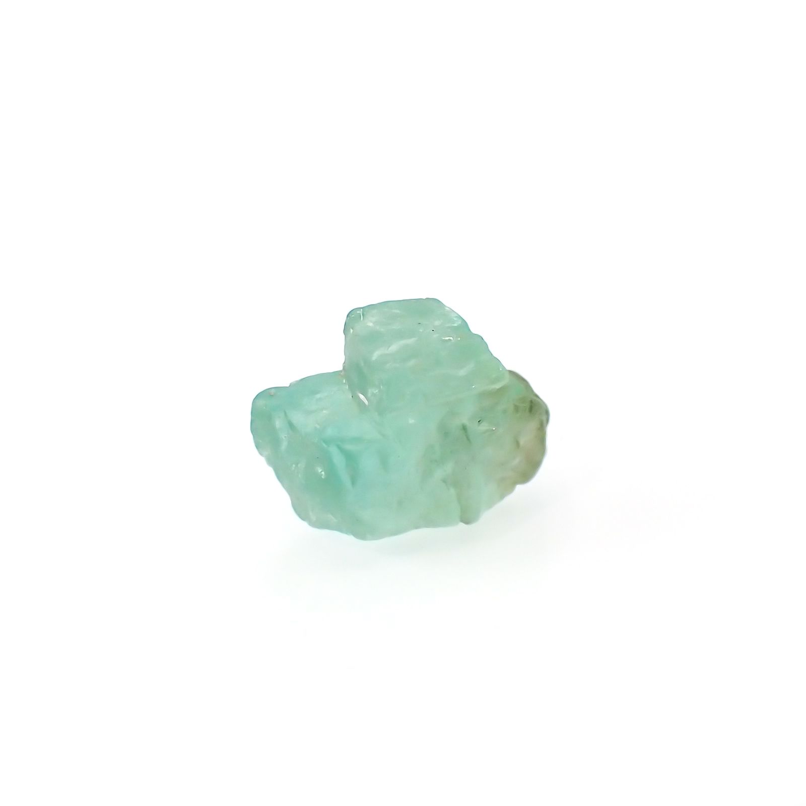 パライバトルマリン 原石 ブラジル・パライバ州バターリャ鉱山産 0.83ct [220515993]6.8x5.3mm前後