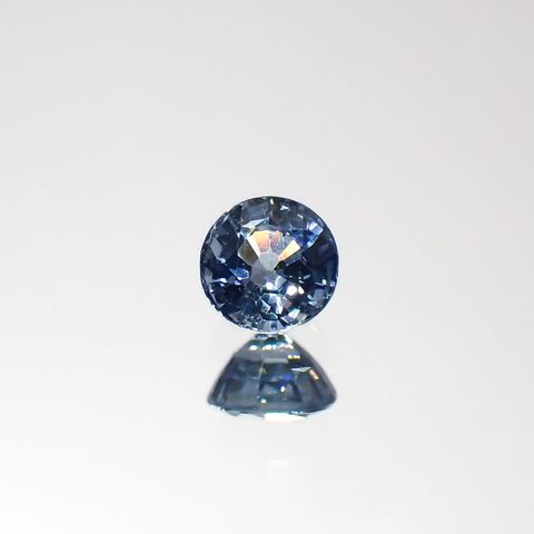 アイスブルーサファイア(宝石名サファイア)スリランカ/マダガスカル産 0.30ct 識別済[220515974]3.8x3.8mm前後
