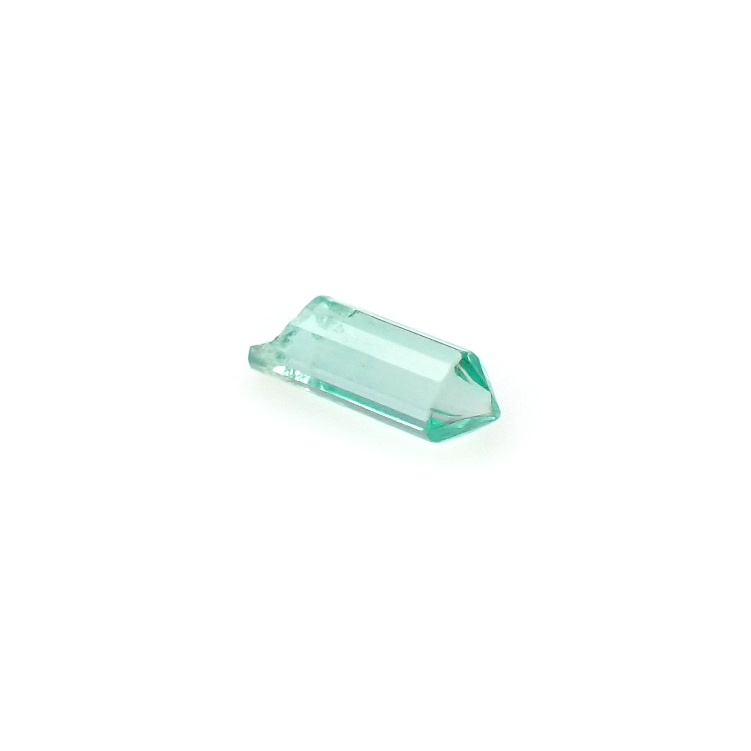 エメラルド柱状結晶 原石 コロンビア産 0.94ct[240427254]9.6x3