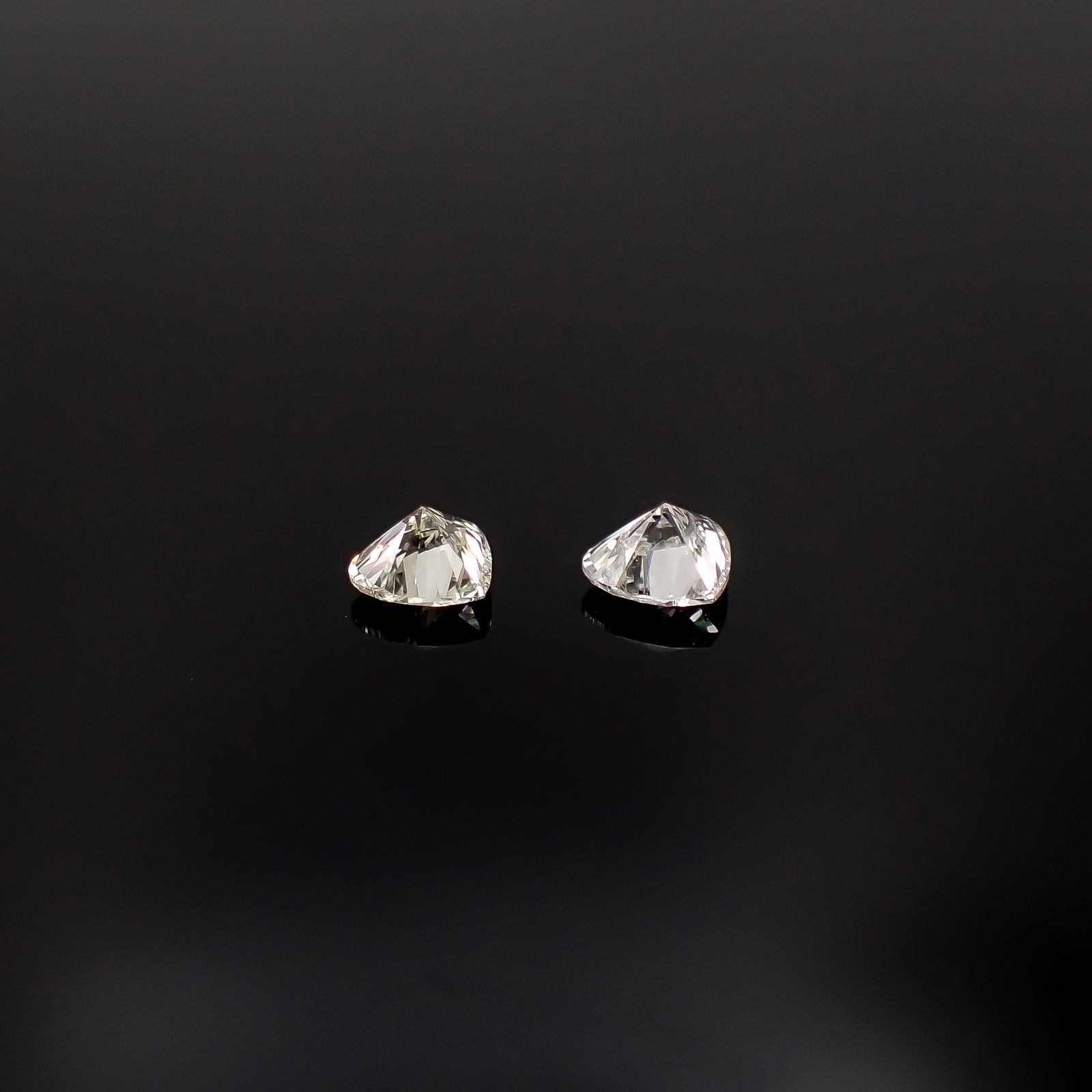 ◇ペアセット◇ダイヤモンド 0.17ct(2pcs合計) / 2.6-2.7x2.9-3.0mm前後 [260431964]