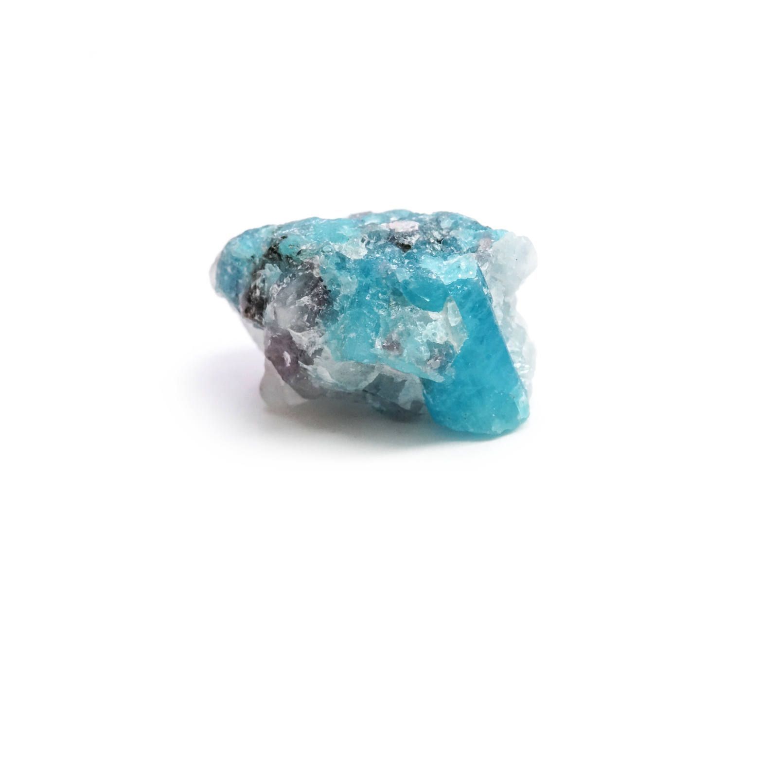 パライバトルマリン ブラジル産 原石・結晶  11.67ct[19111614]15.6×10.4mm前後