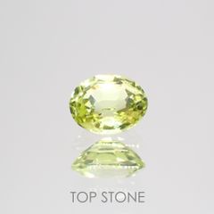 クリソベリル(宝石名クリソベリル)マダガスカル産 0.33ct 識別済[220114491]4.4x3.6mm前後