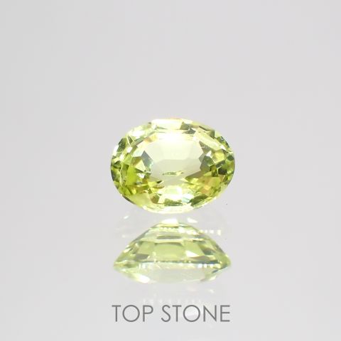 クリソベリル(宝石名クリソベリル)マダガスカル産 0.33ct 識別済[220114491]4.4x3.6mm前後