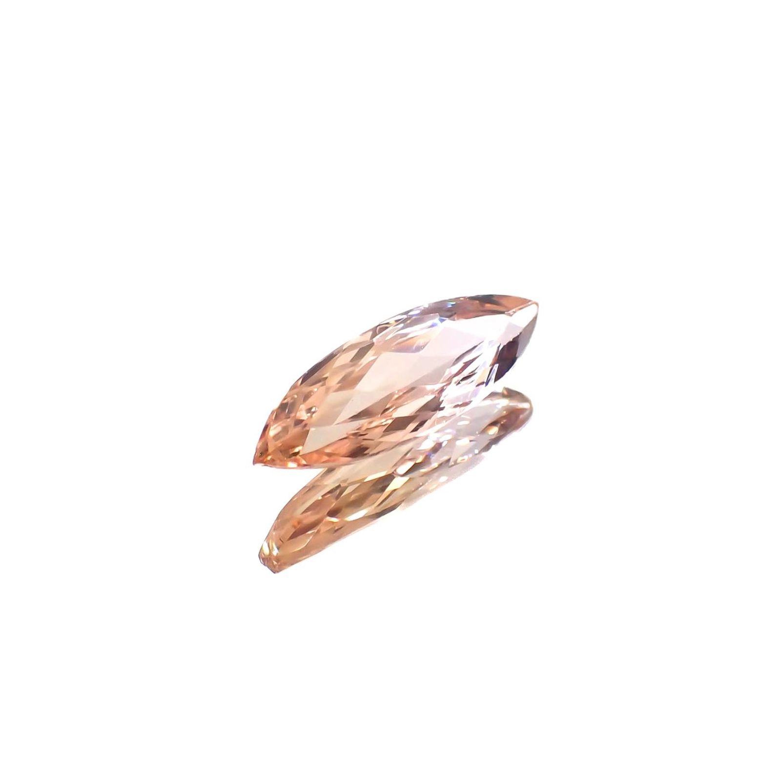 バイカラートパーズ ブラジル産 2.33ct / 16x5.2mm前後 [230521920]
