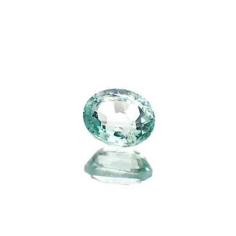 ミントベリル ブラジル産 0.37ct[240728592]5x4mm前後