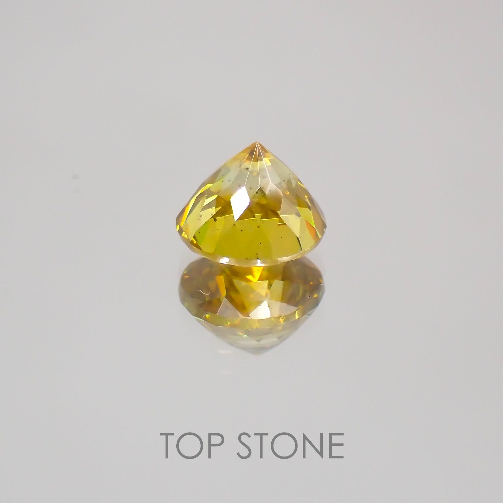 スファレライト スペイン産 ルース 1.76ct[20062998]6.5×6.5mm前後