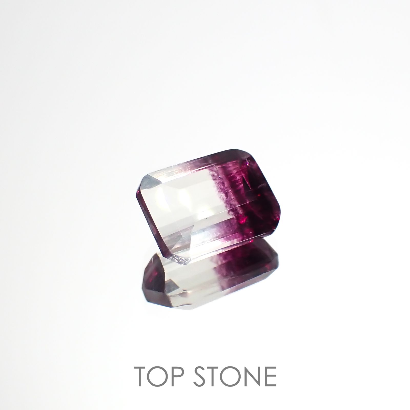 バイカラーフローライト 中国産 1.86ct[220917996]8x6mm前後