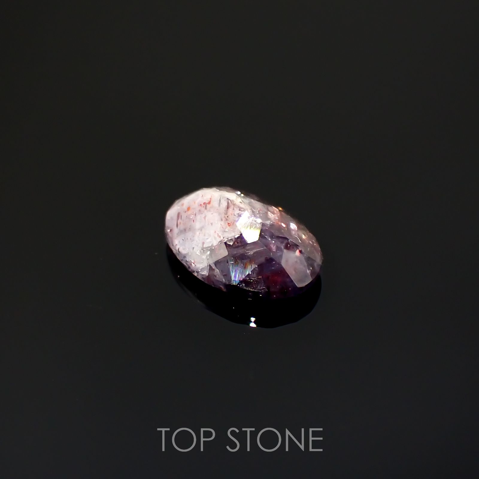 ブラッドショットアイオライト インド産 1.55ct[220616722]10.1x7.1mm前後