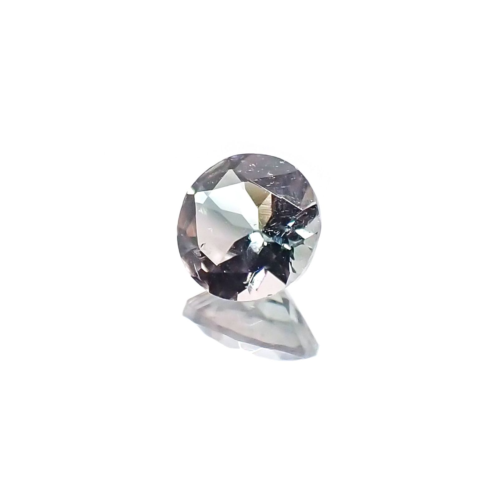 バイカラートルマリン(宝石名バイカラー・トルマリン)ブラジル産 0.31ct 識別済[231023949]4.5x4.5mm前後
