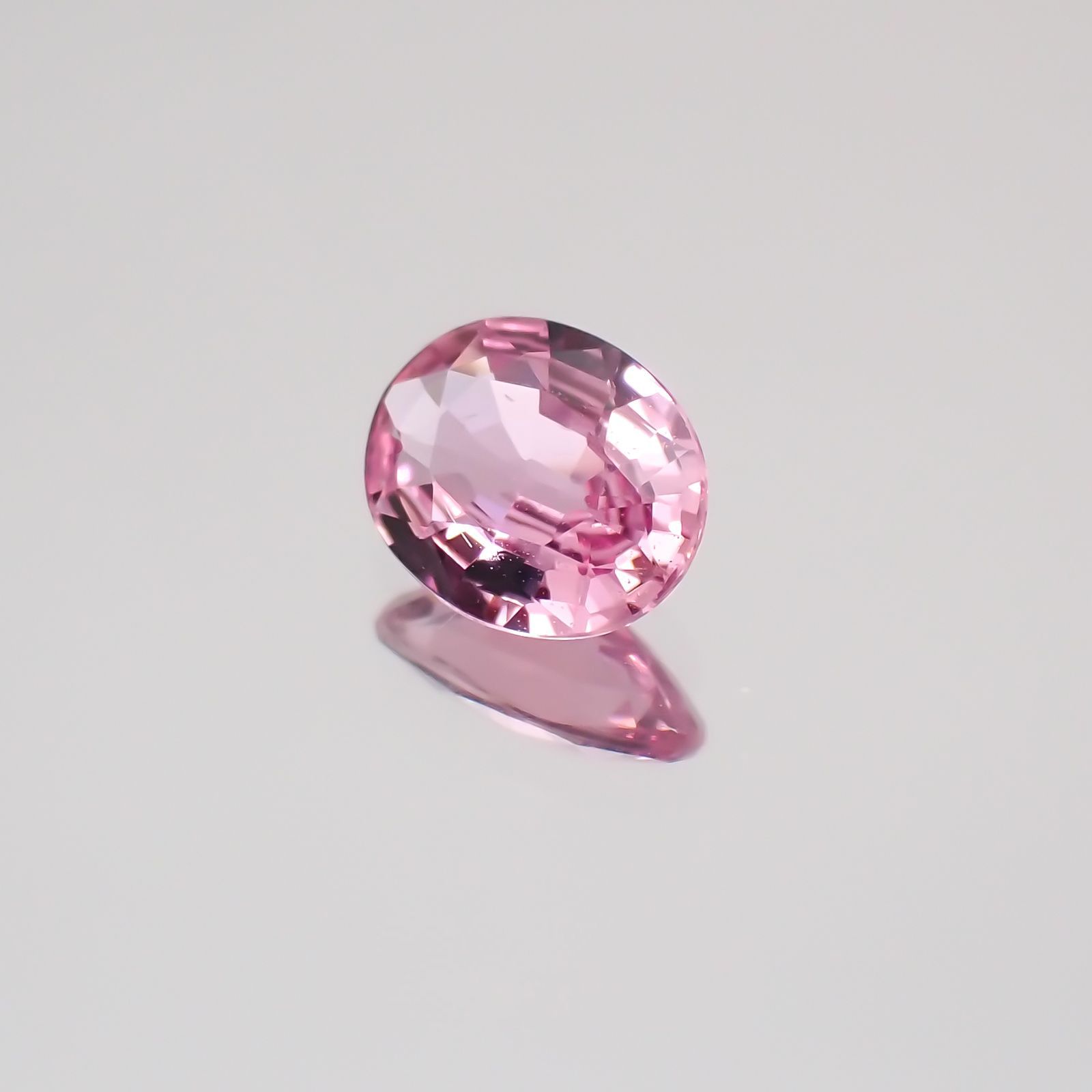 パパラチャサファイア   スリランカ産 0.333ct DGL鑑付[21019426]5×4mm前後
