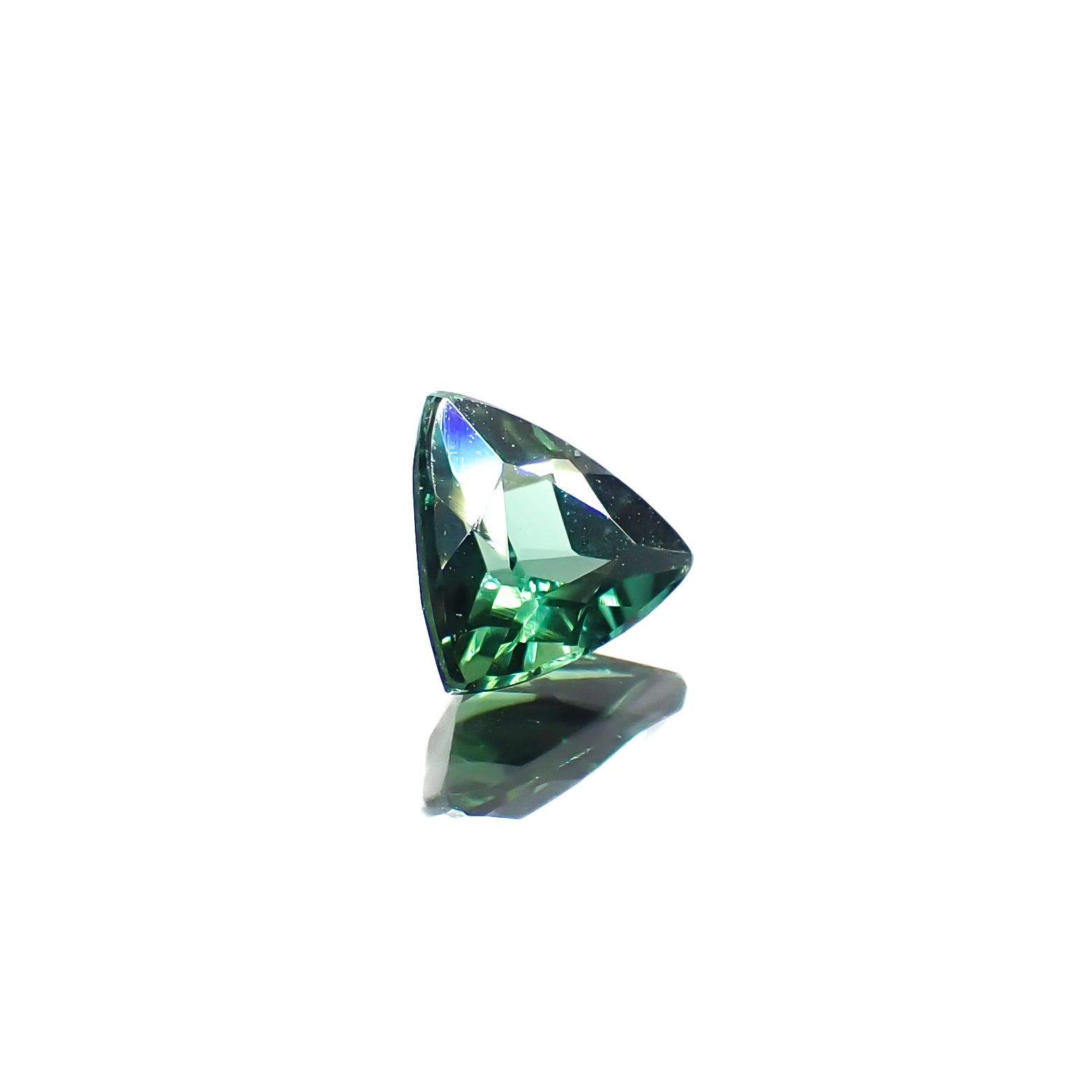 ブルーグリーントルマリン ブラジル産 0.31ct[240628383]4.9x4.6mm前後