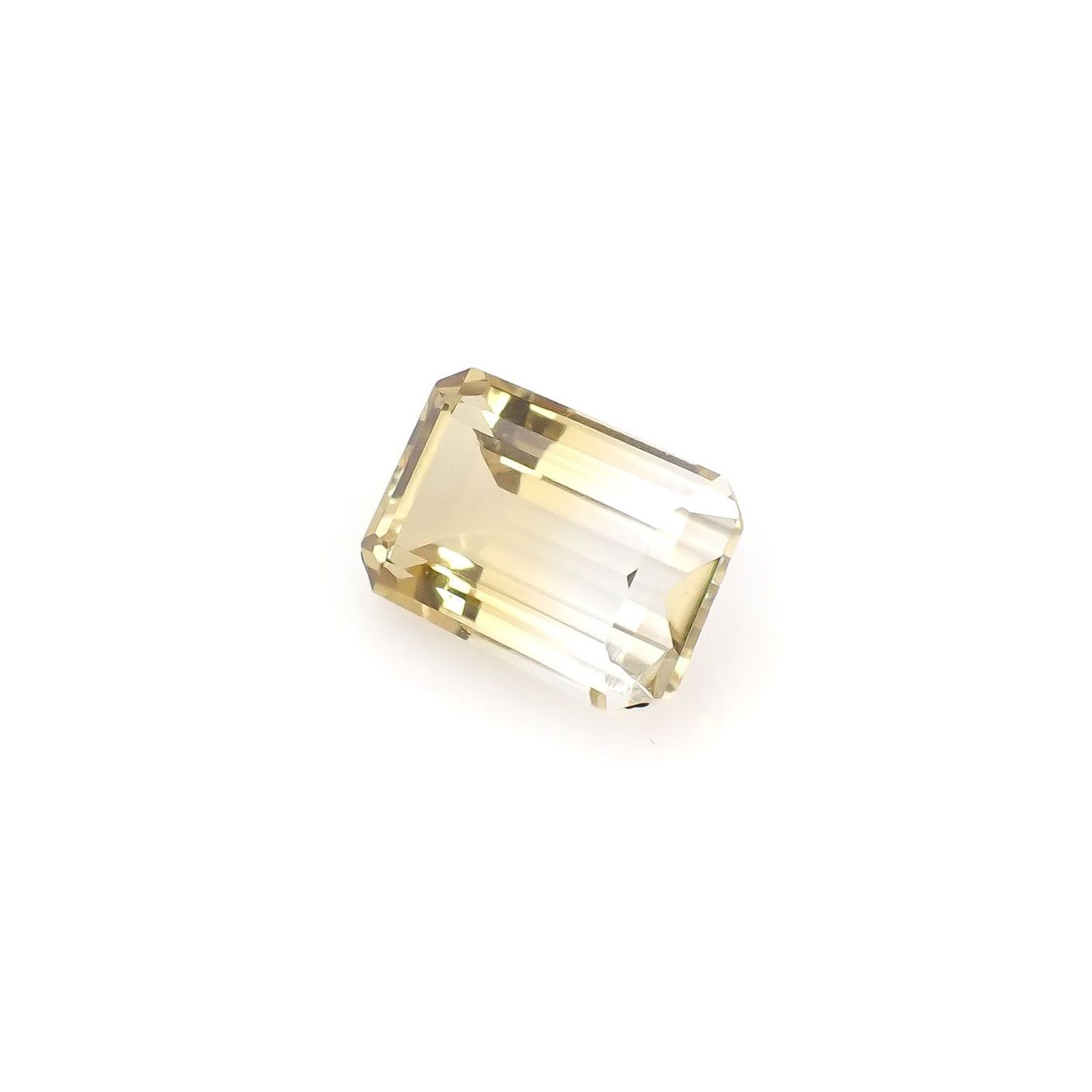バイカラーシトリン ブラジル・ミナスジェライス州産 7.88ct / 14.2x9.7mm前後 [251026463]
