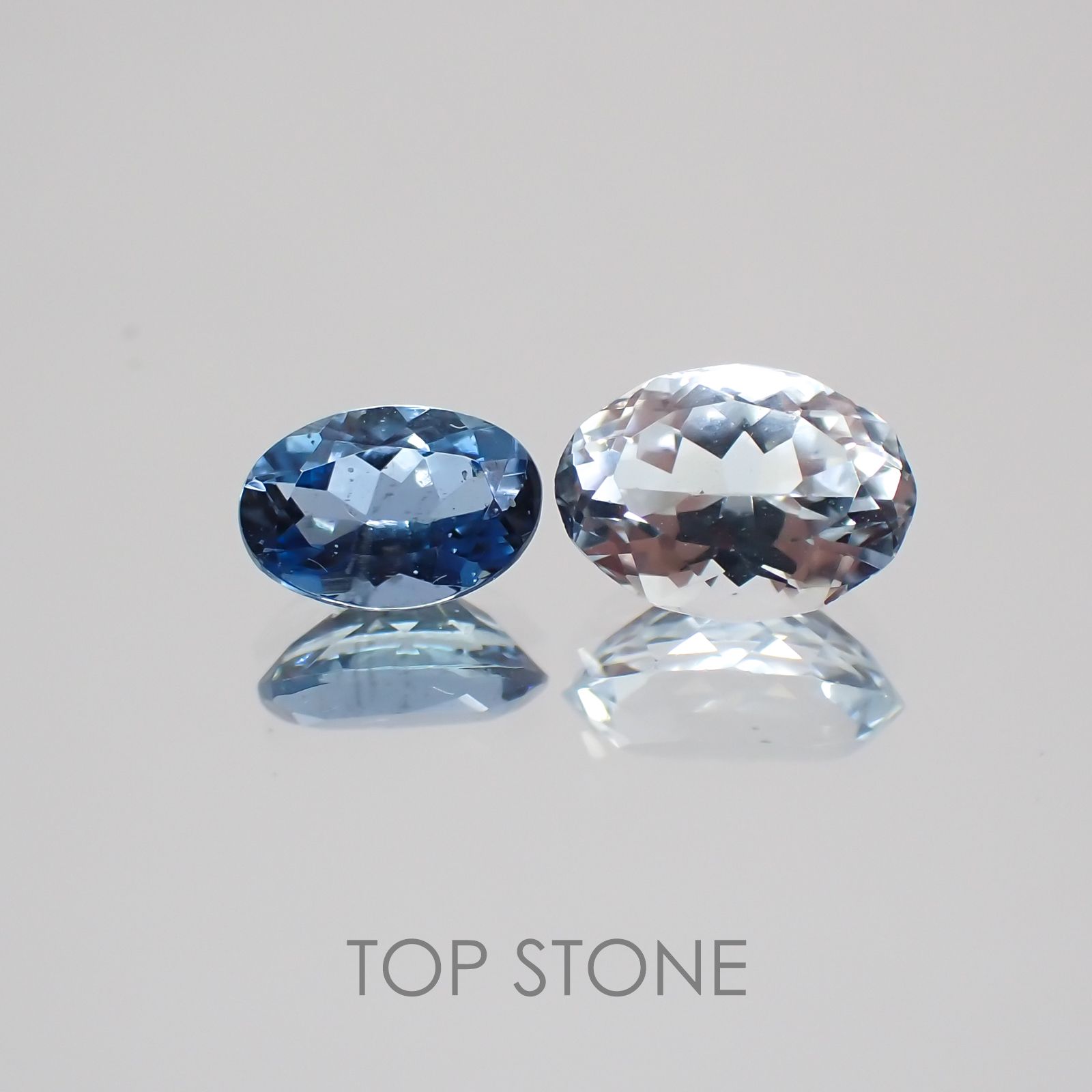 サンタマリア アクアマリン ブラジル産 ルース 0.41ct[21019124]6×4mm前後