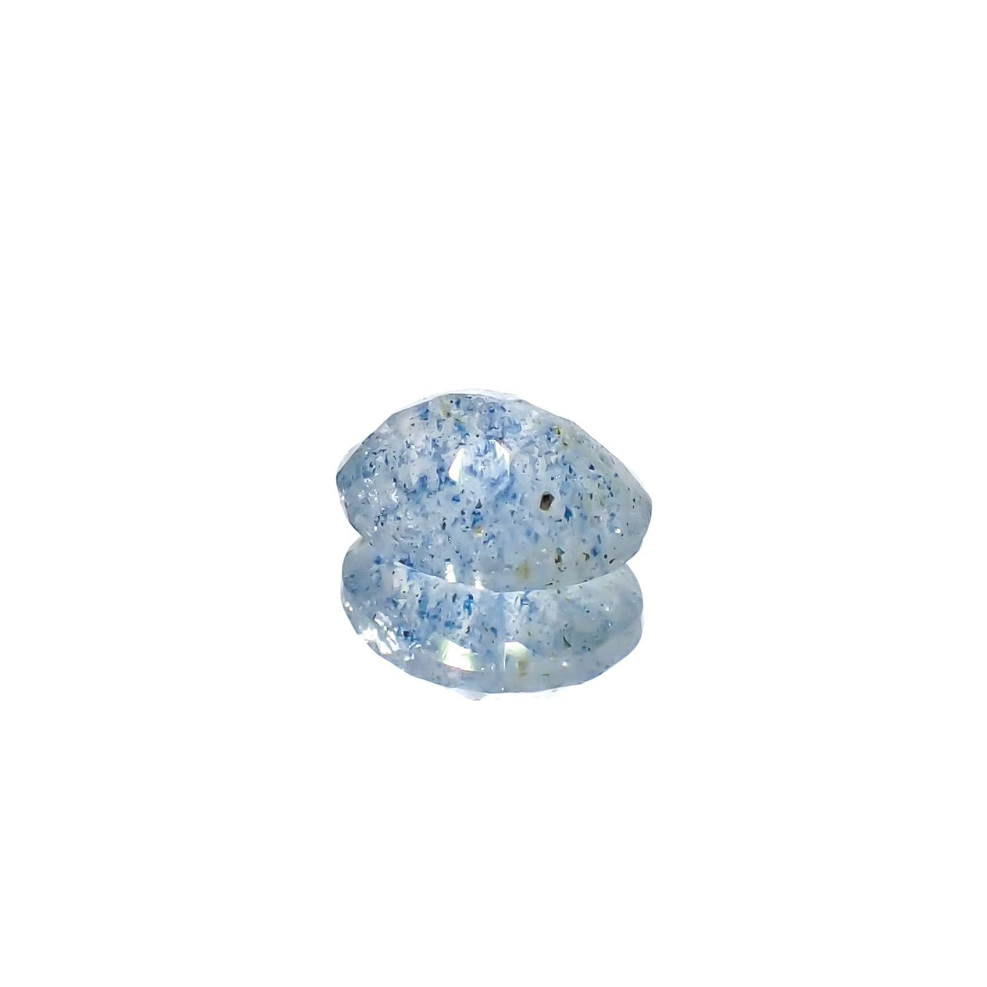 ラズライトインクォーツ アフガニスタン産 1.72ct[240125843]8.9x7.1mm前後