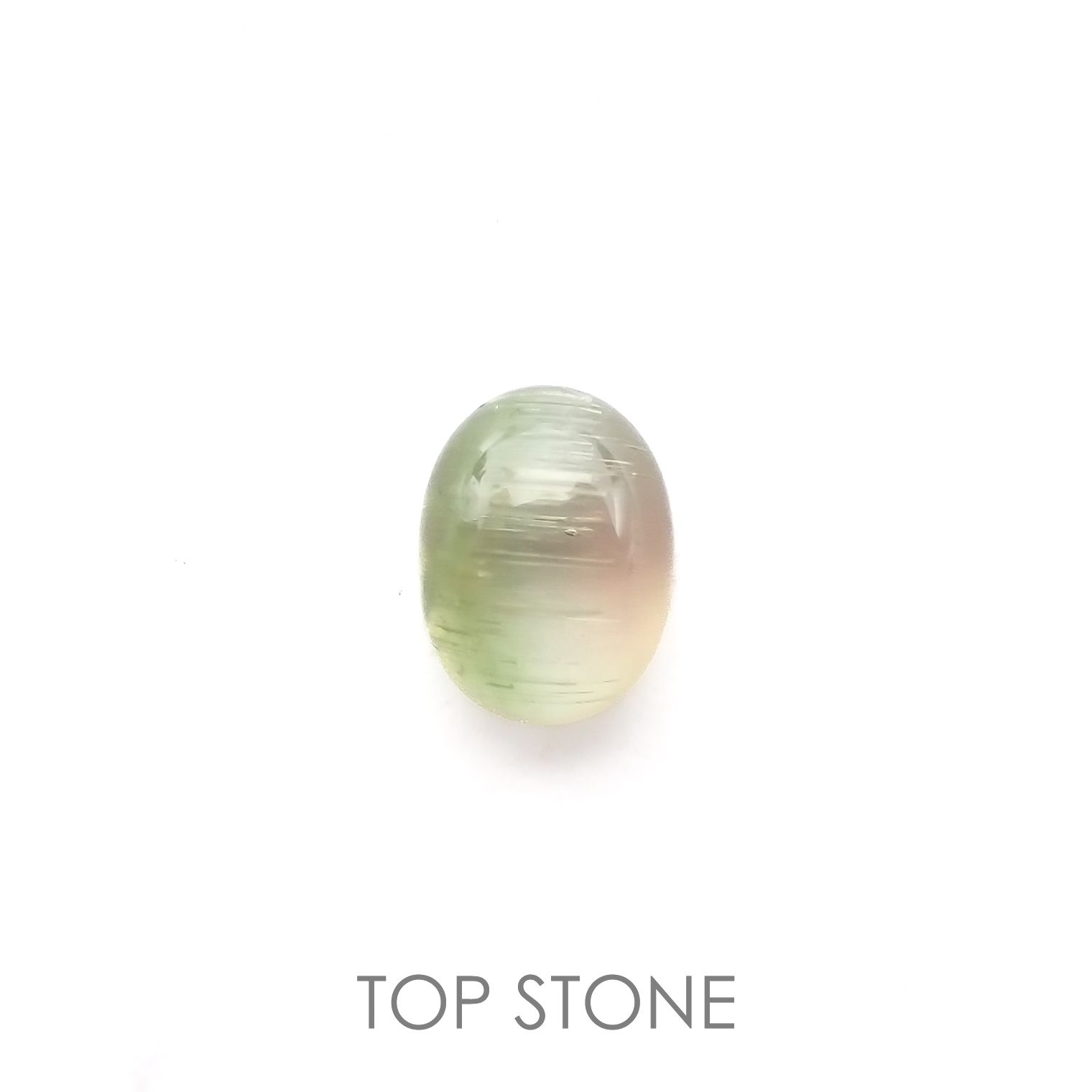 バイカラートルマリンキャッツアイ ブラジル産 1.55ct[221018600]7.9x6mm前後