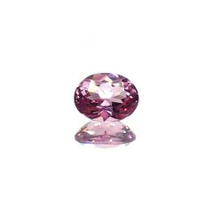 カラーシフトマラヤガーネット(宝石名ガーネット)タンザニア産 0.90ct 識別済[220115016]6.4x4.9mm前後