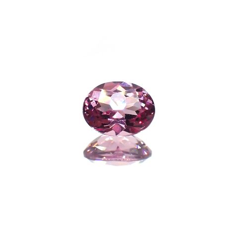 カラーシフトマラヤガーネット(宝石名ガーネット)タンザニア産 0.90ct 識別済[220115016]6.4x4.9mm前後