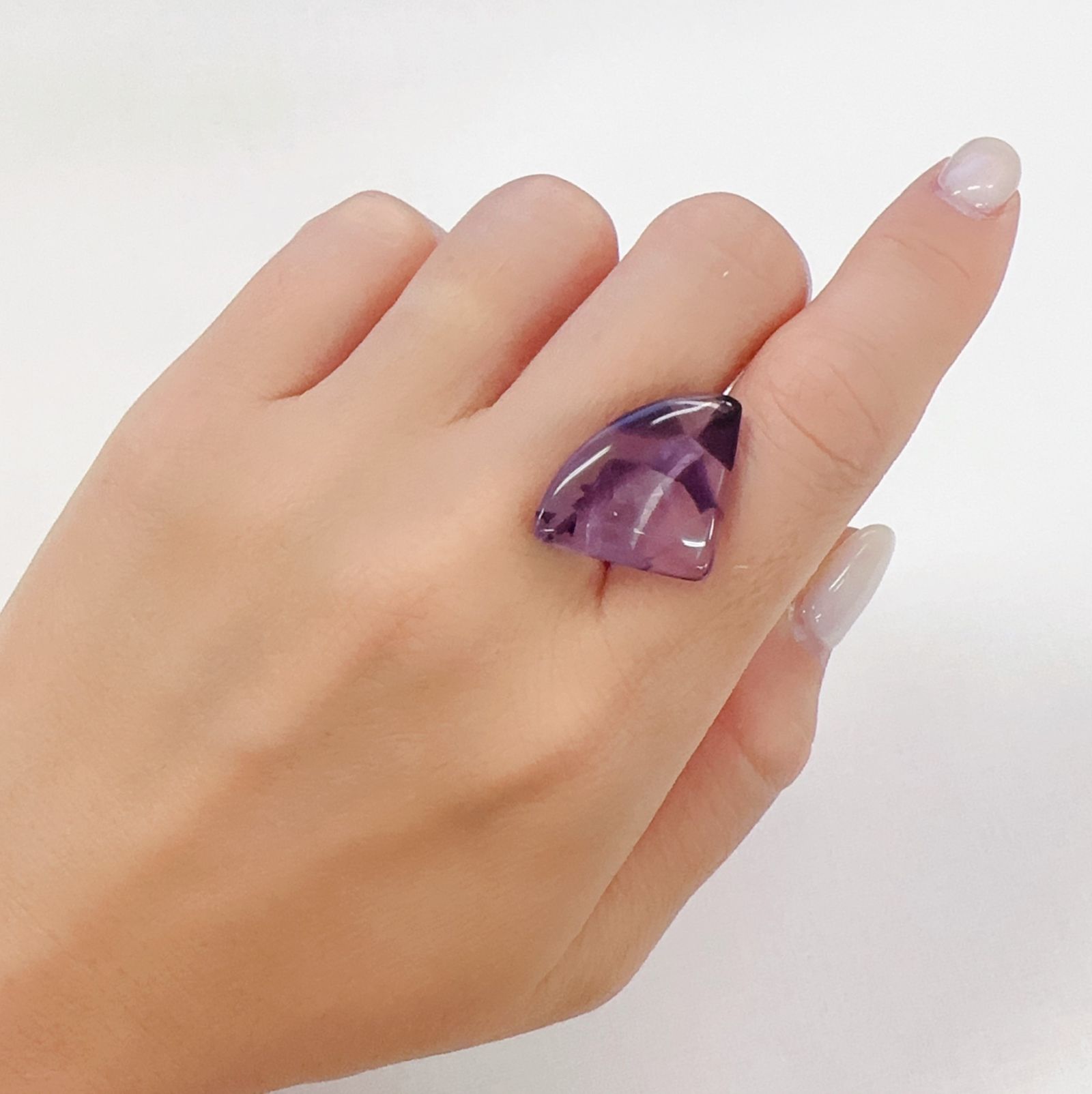 ◇フリーフォーム◇トラピッチェアメジスト ブラジル産 15.39ct