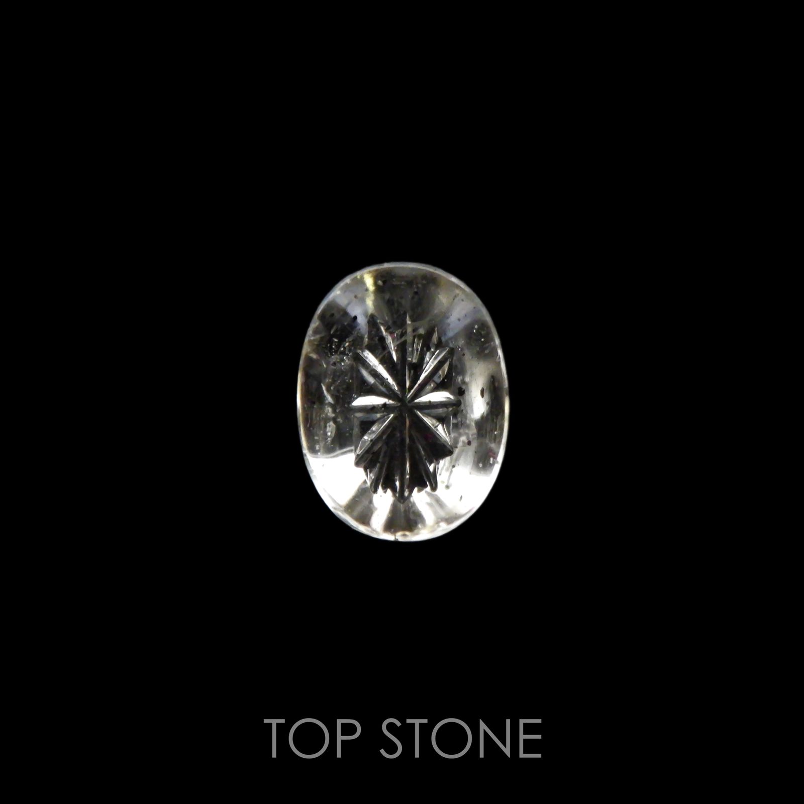 ◇甲州貴石切子Plus Three◇ティンカーベルクォーツ カード付き ブラジル産 2.85ct[220817421]11.5x8.6mm前後