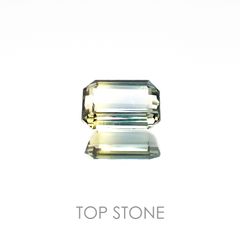 バイカラーサファイア タンザニア産 ルース 0.24ct[20106687]4.1×2.8mm前後