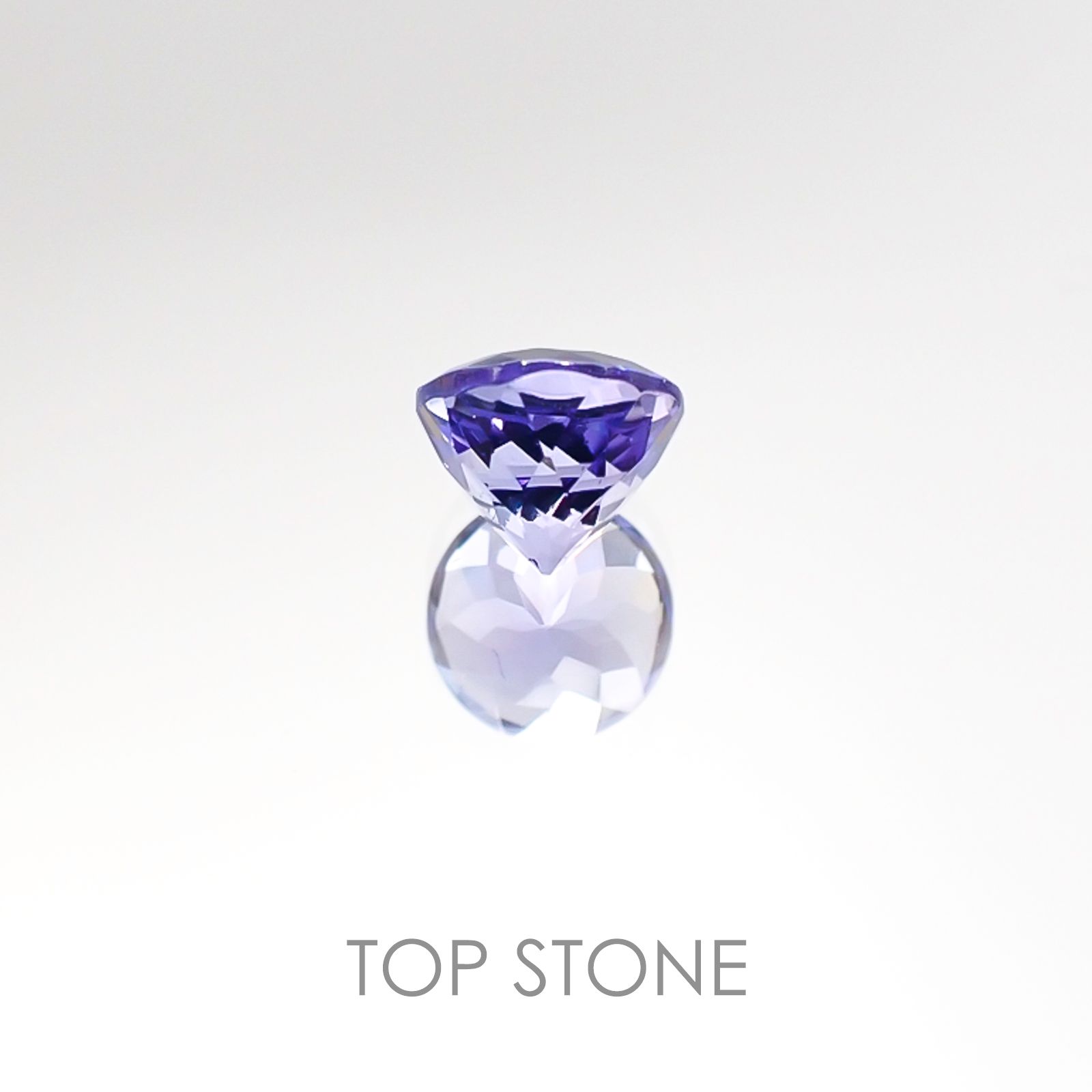タンザナイト(ゾイサイト) タンザニア産 ルース 1.12ct[20116523]5.9×5.9mm前後